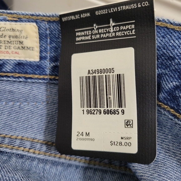 Levi's baggy dad jeans womens plus size nwt 24 - Picture 9 of 9